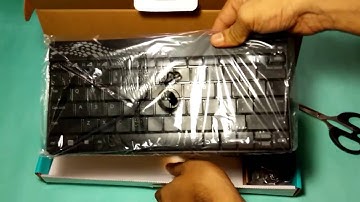 Rapoo 8000 wireless keyboard mouse combo unboxing and reviews
