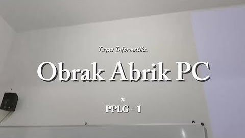 TUGAS INFORMATIKA PERANGKAT KERAS KELOMPOK 6