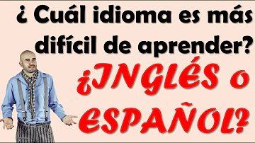 ¿Es el inglés el idioma más fácil de aprender?