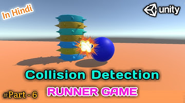 How  to Detect Collision in Unity - Player Collide to Trap / Unity indie game development in hindi