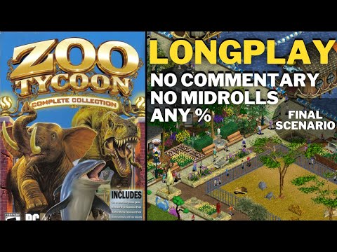 Zoo Tycoon 1 Longplay - FINAL SCENARIO WALKTHROUGH | 2001 | PC | No commentary