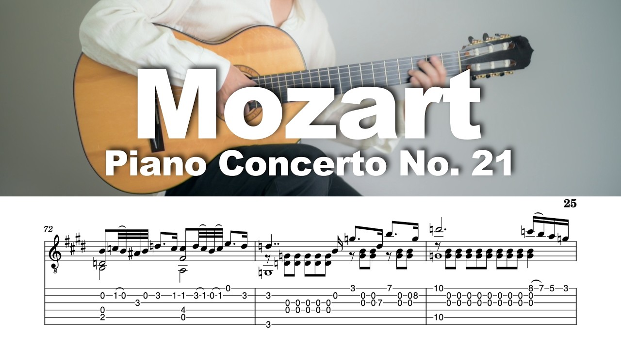 Mozart - Piano Concerto No. 21, II. Andante