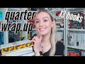 QUARTERLY WRAP UP | 1 star - 5 stars, it's been wild