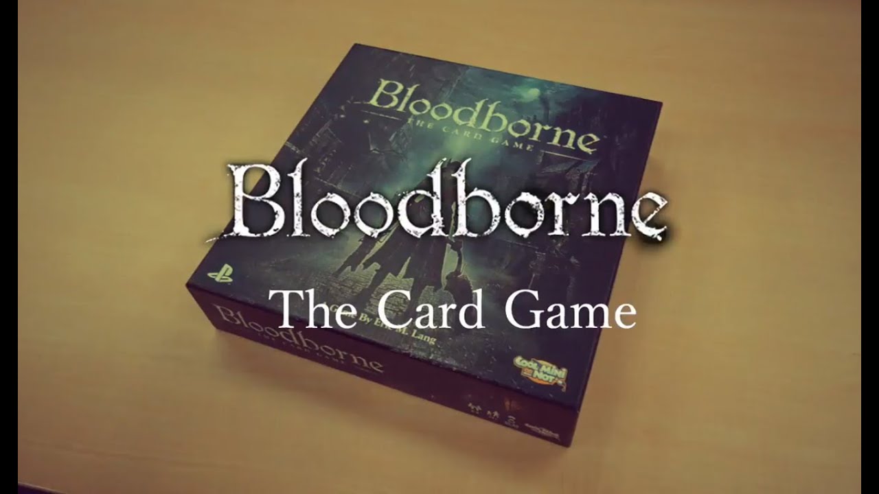 Bloodborne The Card Game Trailer - YouTube