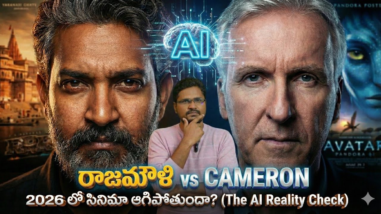 Rajamouli's Terrifying Doubt! What Was James Cameron's Answer ? in Telugu!