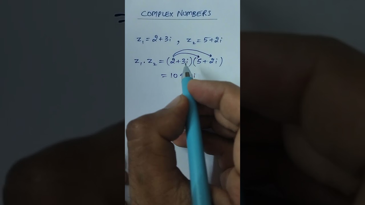 Multiplication of two complex numbers