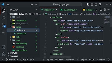 Build a Nuxt.js Google OAuth2 Login & Logout System With Sessions Using Vuex Store in Browser