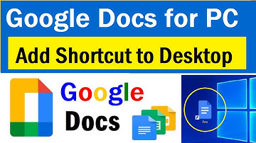 Google Docs for PC Desktop | How to Create Google Docs Shortcut on PC/Laptop | #googledocsuse