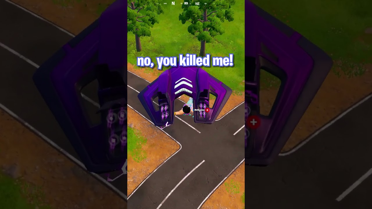 I tried to troll him with the new mythic but... 😭 #fortnite #shorts