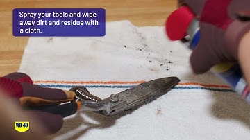 How To Restore Gardening Tools - WD-40® Multi-Use Product (WD-40® Smart Straw® / WD-40® EZ Reach™)