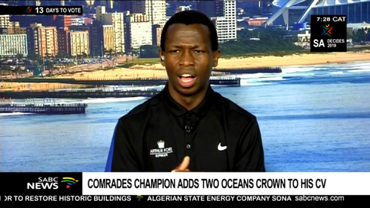 In conversation with 2019 Two Oceans champion Bongumusa Mthembu - YouTube