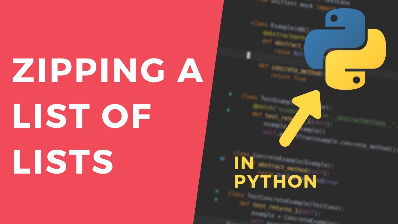 Zipping Lists in Python | Python in 1 minute Zipping Lists In Python | Python In 1 Minute