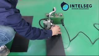 Uso de Soldadora de Cuña para Geomembraba HDPE PEAD