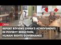 Report Reviews China's Achievements in Poverty Reduction, Human Rights Governance
