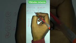 Vibhedan kshamta reasoning tricks | Vibhedi reasoning |shorts