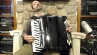 5948 - Black Giulietti Super Model Piano Accordion LMMH 43 120 $7999