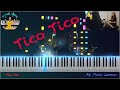 Tico Tico no Fubá (Brazilian Music) - Piano Tutorial