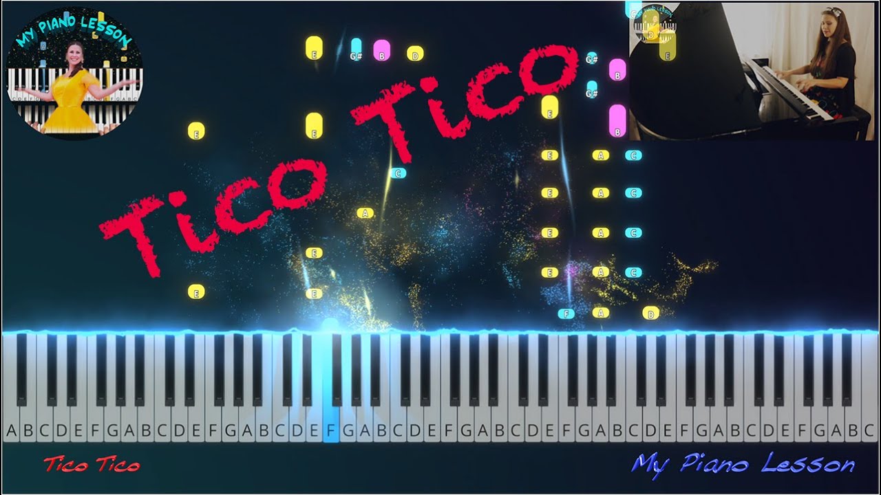 Tico Tico no Fubá (Brazilian Music) - Piano Tutorial Tico Tico no Fubá (Brazilian Music) - Piano Tutorial