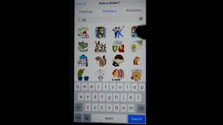 How to post stickers in Facebook iOS or iPhone app screenshot 2