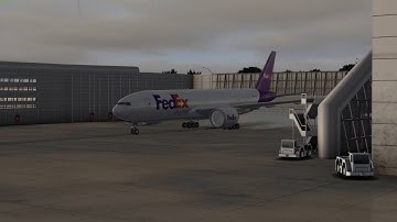 Prepar3D v3.3 - FSDT - KMEM tour in the wet - 4K