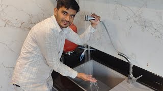 KITCHEN SINK MIXER INSTALLATION PLUMBING WORK (plumber azad)