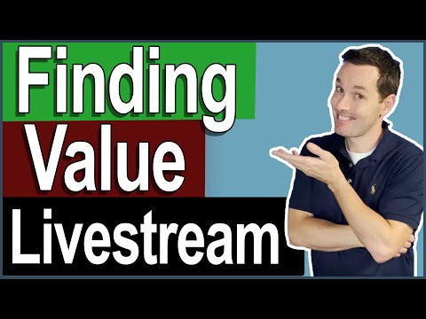 Finding Value Stocks in a Down Market - DCF Calculator Live thumbnail