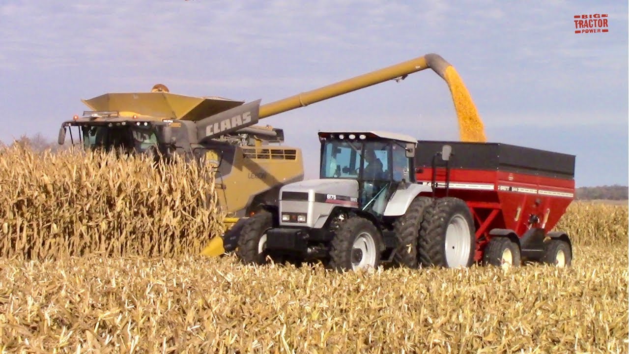 IOWA Corn Harvest & Fall Tillage 