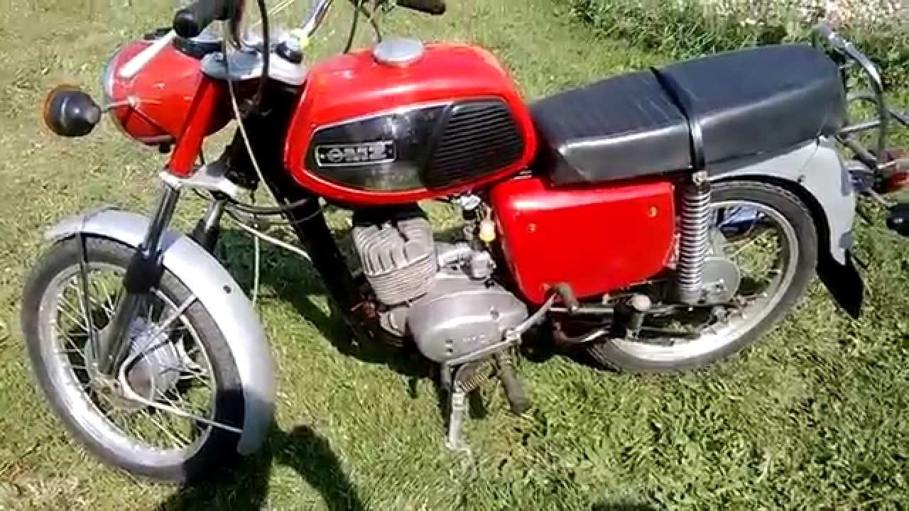 MZ TS 125 1976 Pierwsze Odpalenie YouTube