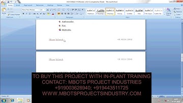 DESIGN AND FABRICATION OF MOTORISED HYDRAULIC JACK MECHANICAL PROJECT-MBOTS PROJECT INDUSTRY