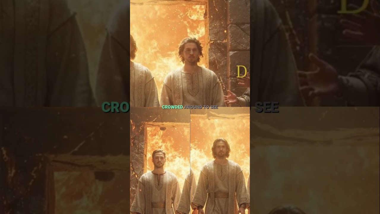 Bible story film: 🔥 The furnace was so hot it killed the soldiers who threw them in. (Part 4 of 5)