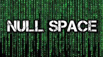 Matrices - Null Space