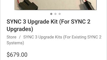 2015 F150 SYNC 2 to SYNC 3 upgrade