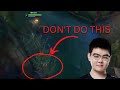 How the best top laner in the world died to his own ward