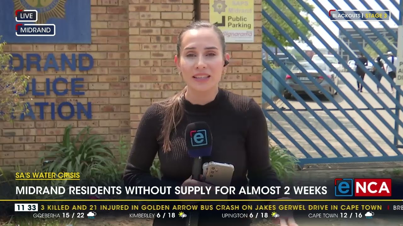 Midrand hit hard by water shortages