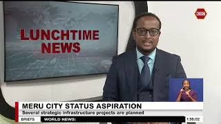 Preparations are in top gear to give Meru city status