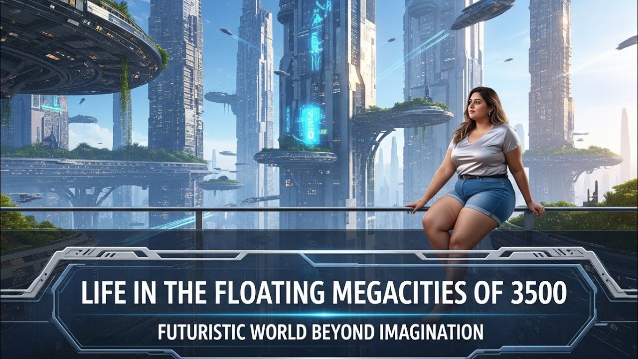 Life in the Floating Megacities of 3500 | Futuristic World Beyond ...