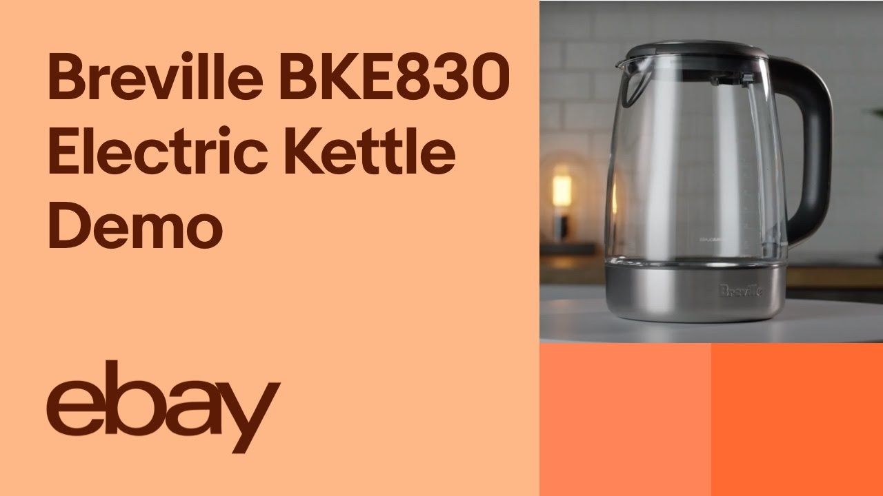 breville bke830 the smart crystal clear kettle