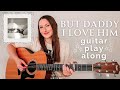 Taylor swift but daddy i love him guitar play along easy chords  the tortured poets department