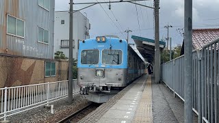 北陸鉄道8000系(8800形) 上諸江駅発車