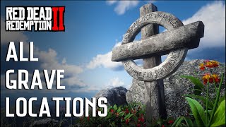 Red Dead Redemption 2 - All Grave Locations | Paying Respects Trophy (RDR2)