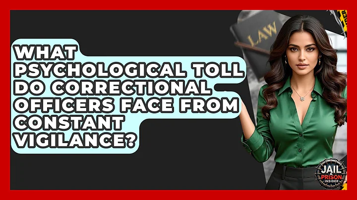 What Psychological Toll Do Correctional Officers Face From Constant Vigilance?