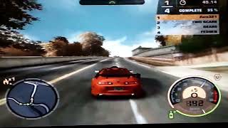 Need for Speed: Most Wanted (PS2) Toyota Supra Race #playstation2 #nostalgia