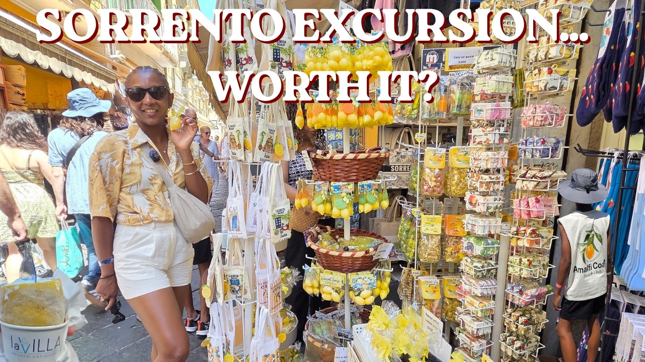 Naples to Sorrento 🇮🇹| MSC World Europa Cruise Excursion