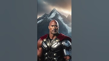#dwaynejohnson  #ai #neuralnetwork #нейросети #chatgpt #aiart #thor
