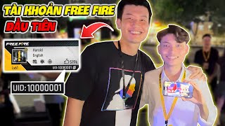 Tôi Đã Gặp Người Đầu Tiên Tạo Tài Khoản Free Fire Tại Giải Đấu !!!