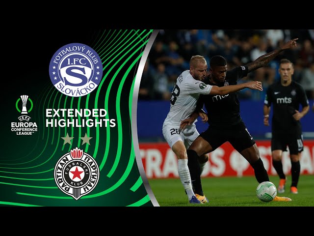 Slovácko vs. Partizan: Extended Highlights, UECL Group Stage MD 1