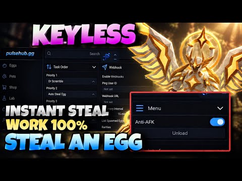 [KEYLESS] NEW STEAL AN EGG SCRIPT | INSTANT STEAL + ANTI AFK + ANTI HIT AND MORE