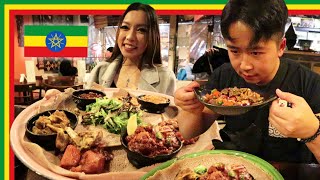 Our First Time trying Ethiopian Food - Did we enjoy it?