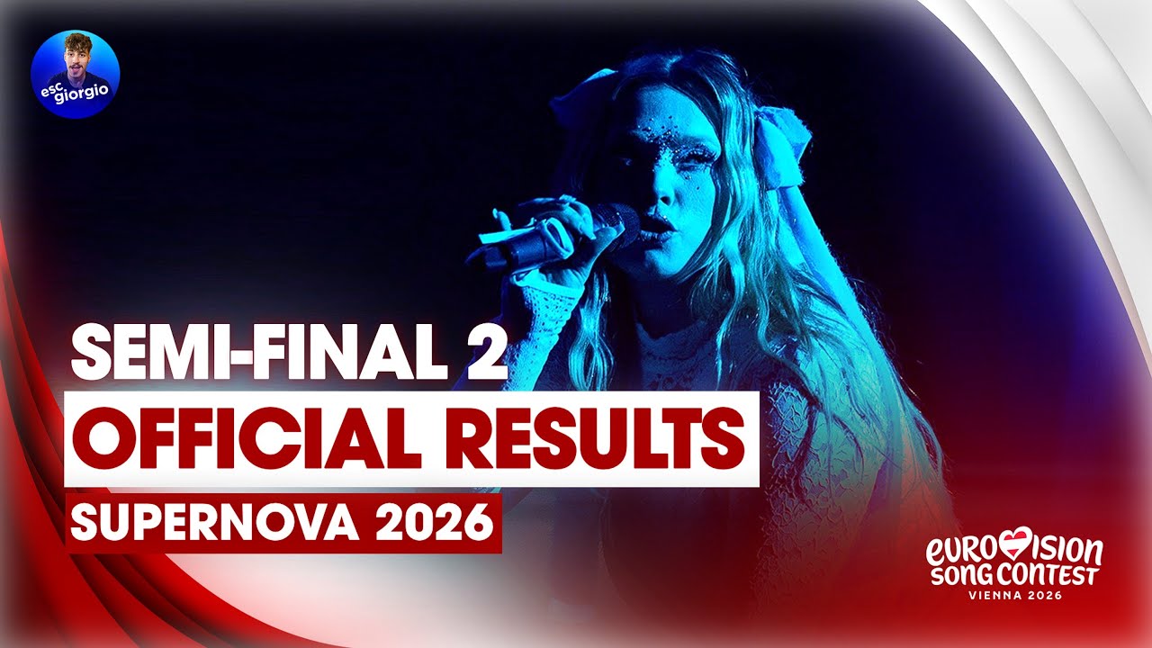 🇱🇻 Супернова 2026: Второй полуфинал: Официальные результаты