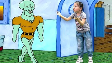 Handsome Squidward - with Dominika | Spongebob